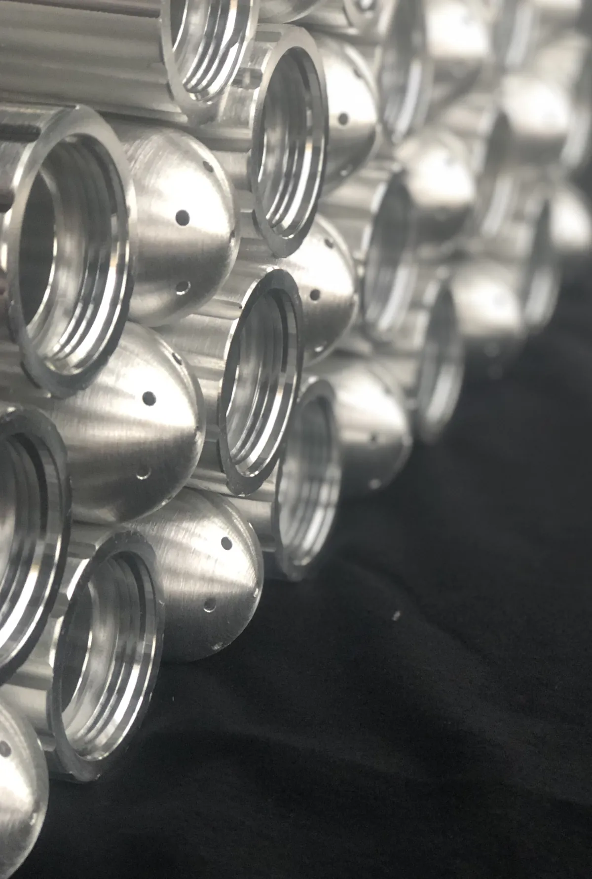 Machined aluminum Torpedo Nozzle tips