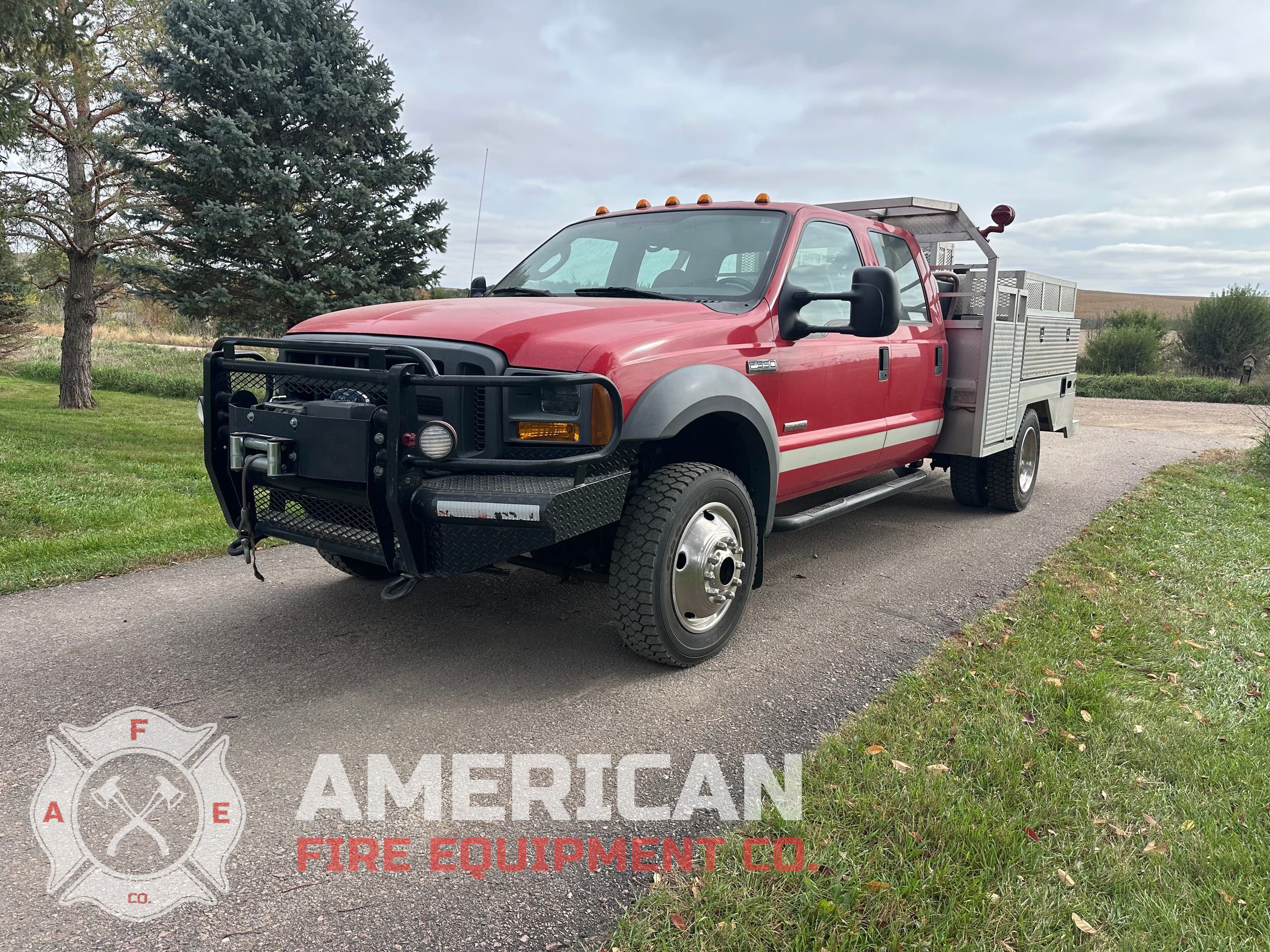 Used 2005 F550 4x4 Brush Truck for sale