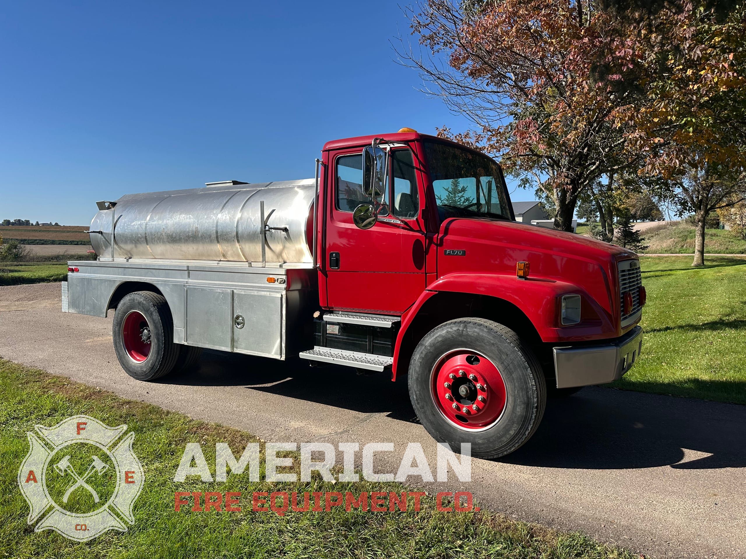 Used 1996 Freightliner 375/1850 Stainless Tanker for sale