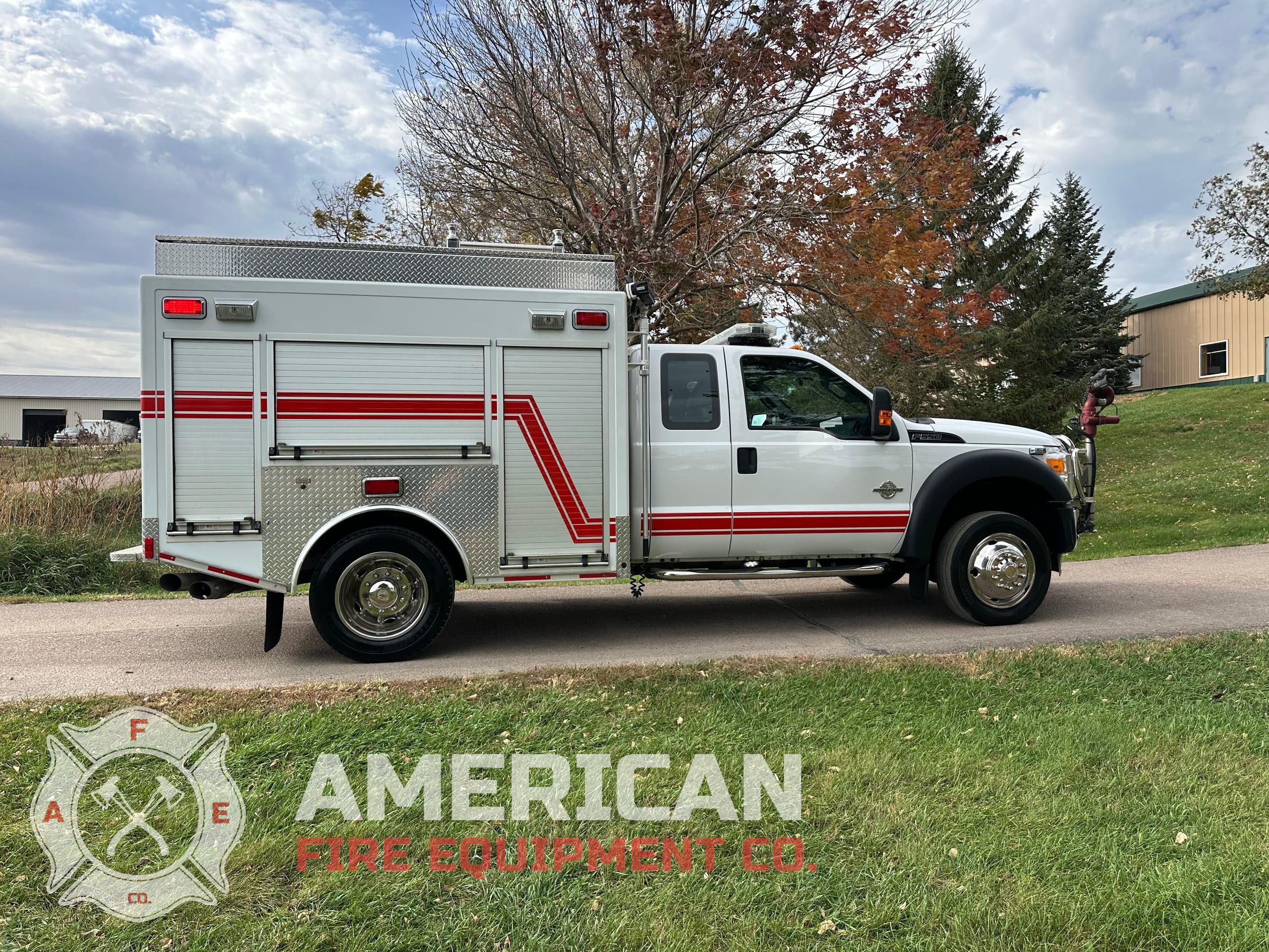 Used 2012 F550 4x4 Quick Attack Brush Truck for sale — photo 2 of 19