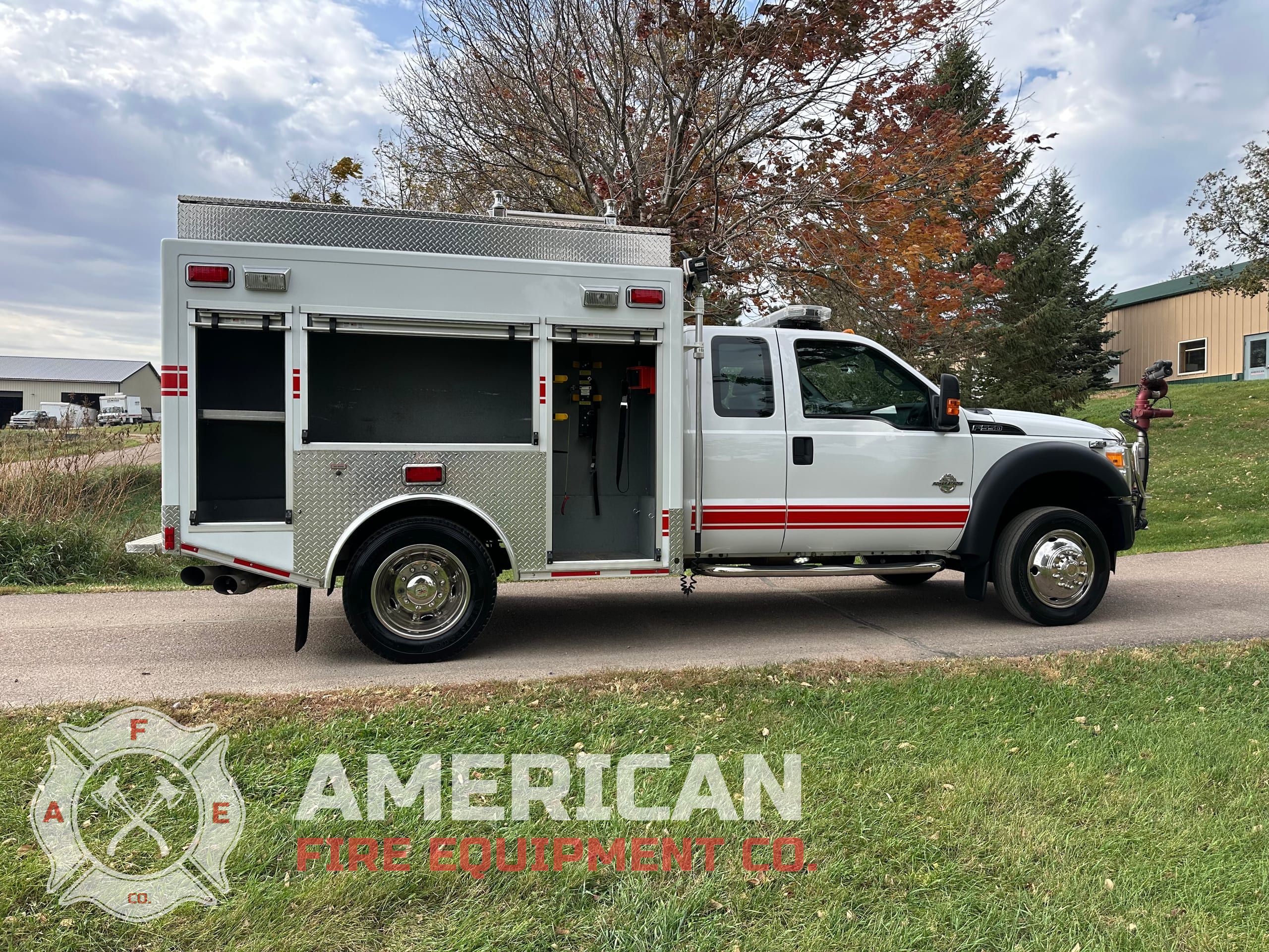 Used 2012 F550 4x4 Quick Attack Brush Truck for sale — photo 9 of 19
