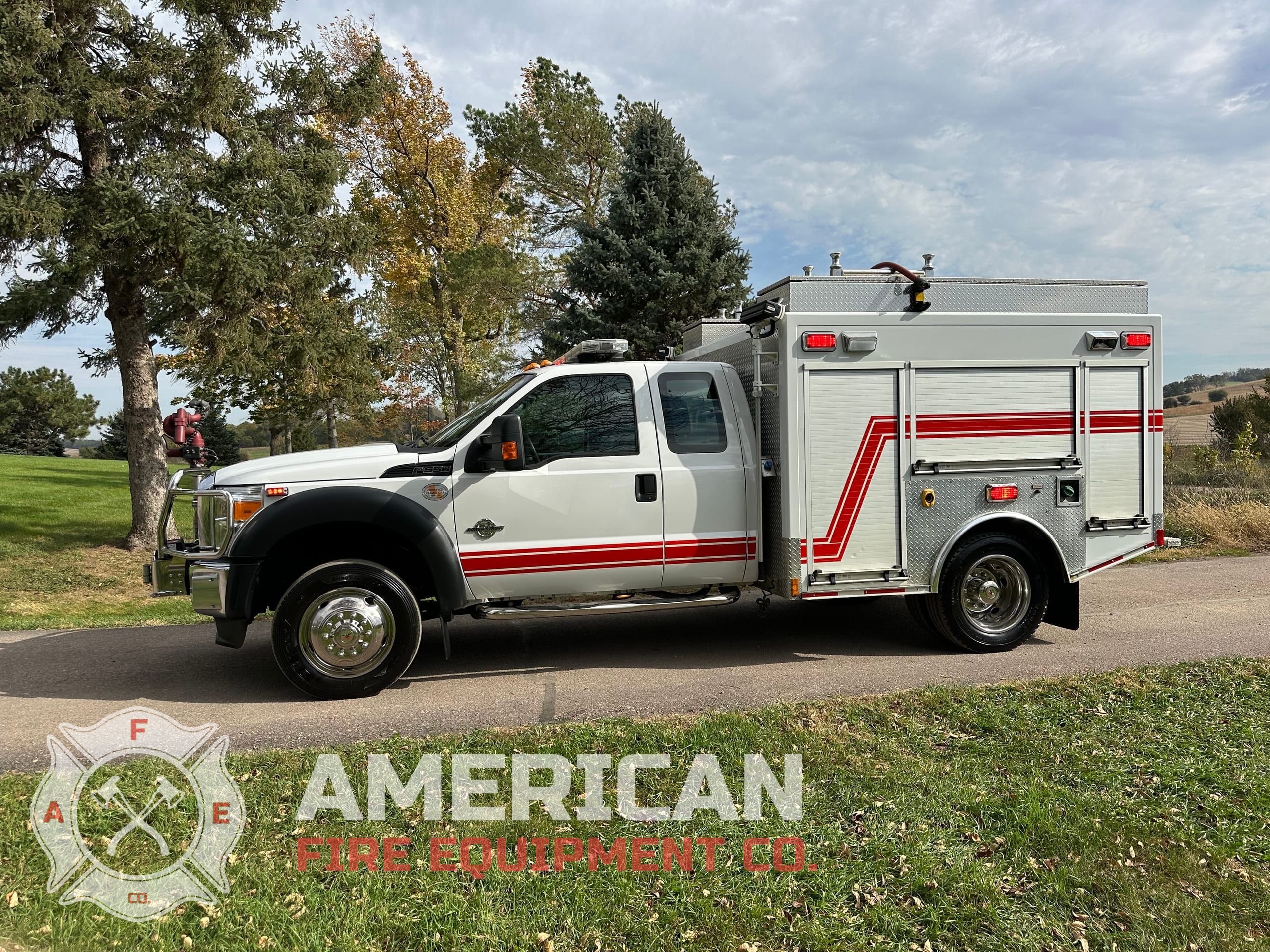 Used 2012 F550 4x4 Quick Attack Brush Truck for sale — photo 6 of 19