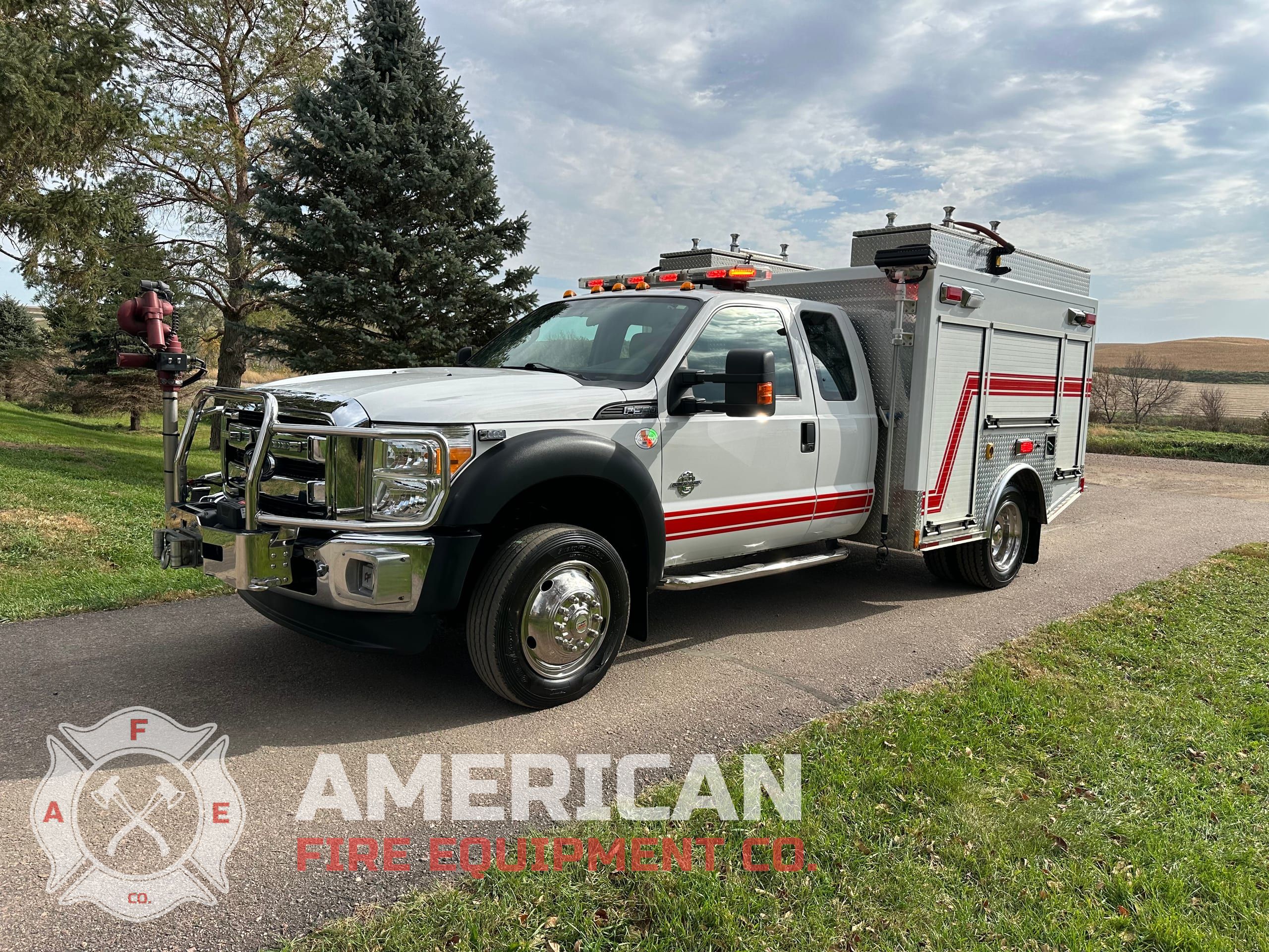 Used 2012 F550 4x4 Quick Attack Brush Truck for sale — photo 7 of 19