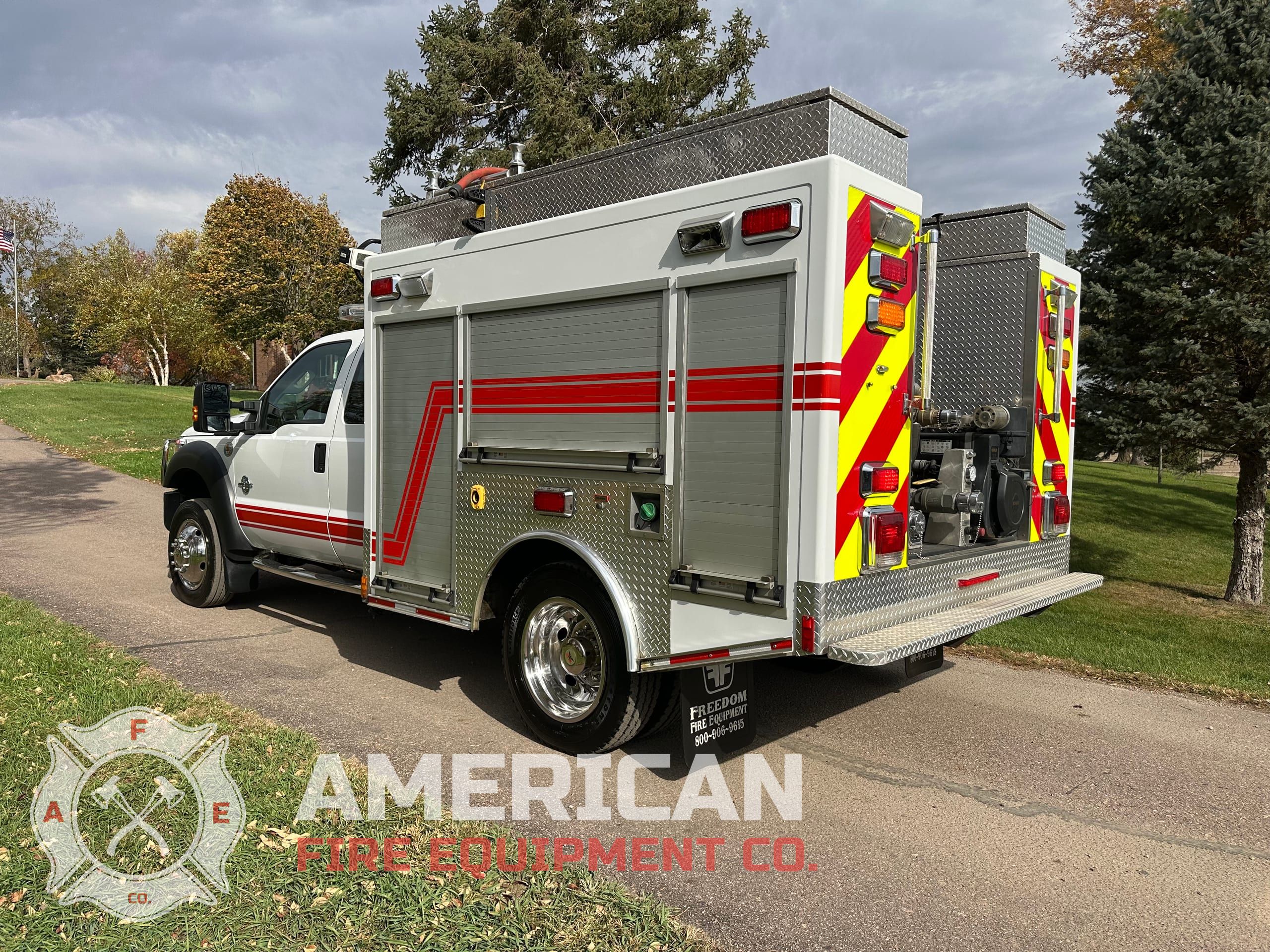 Used 2012 F550 4x4 Quick Attack Brush Truck for sale — photo 5 of 19