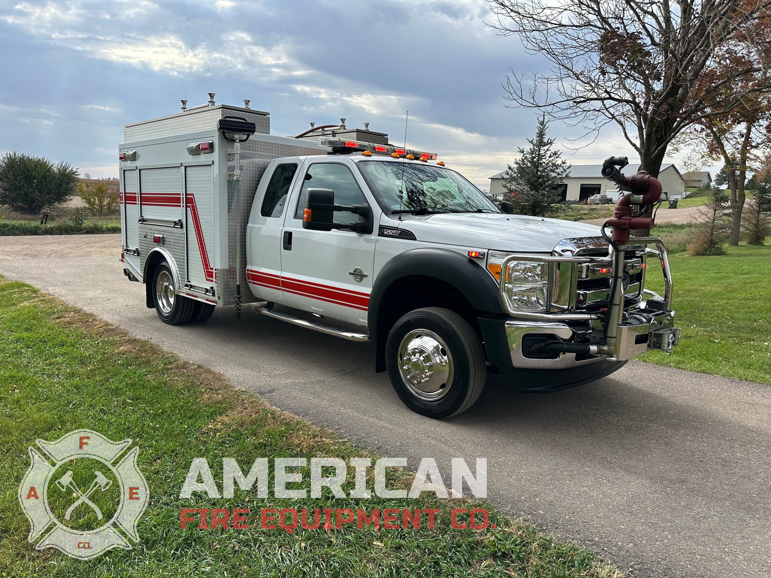 Used 2012 F550 4x4 Quick Attack Brush Truck for sale