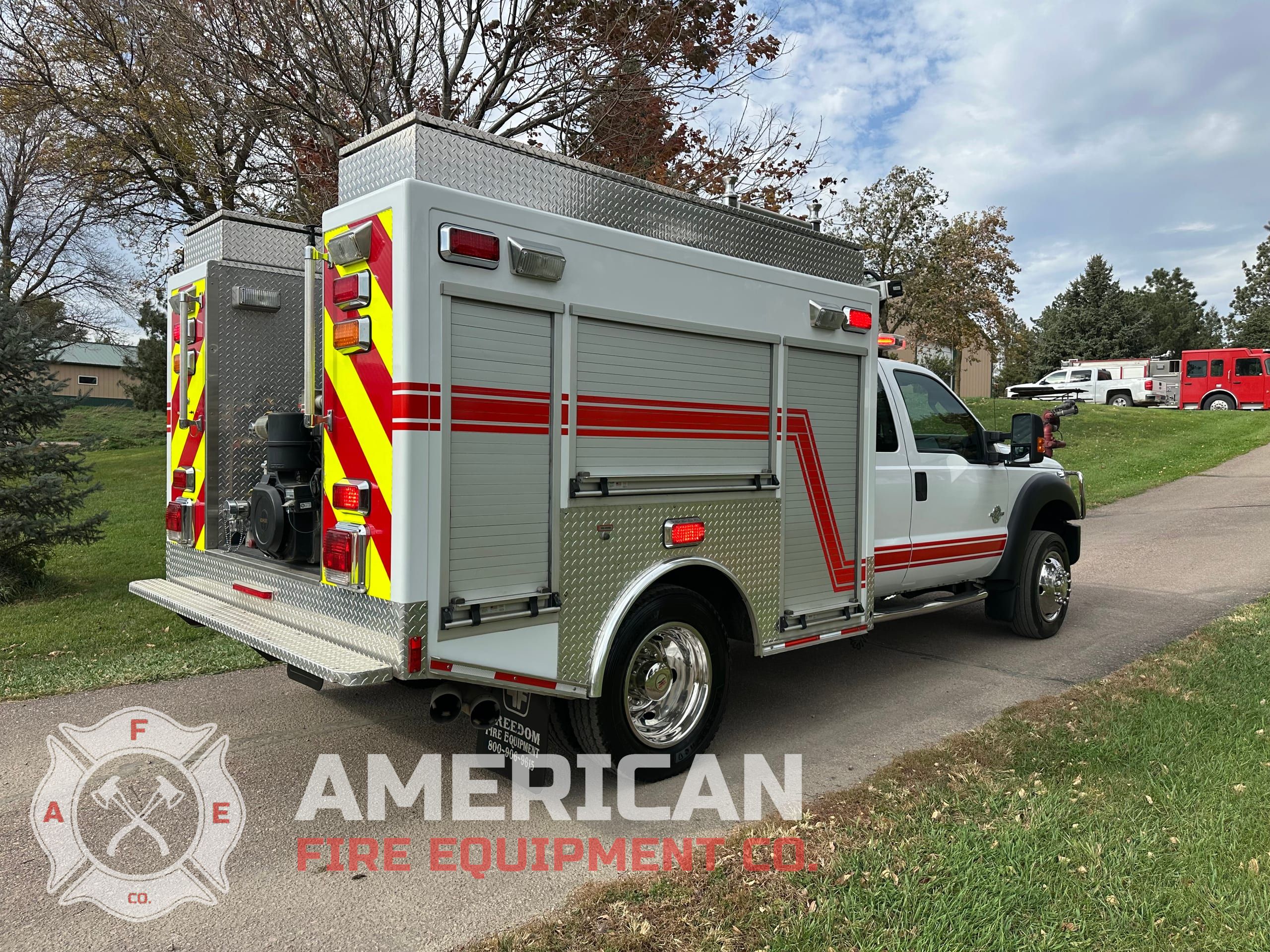 Used 2012 F550 4x4 Quick Attack Brush Truck for sale — photo 3 of 19