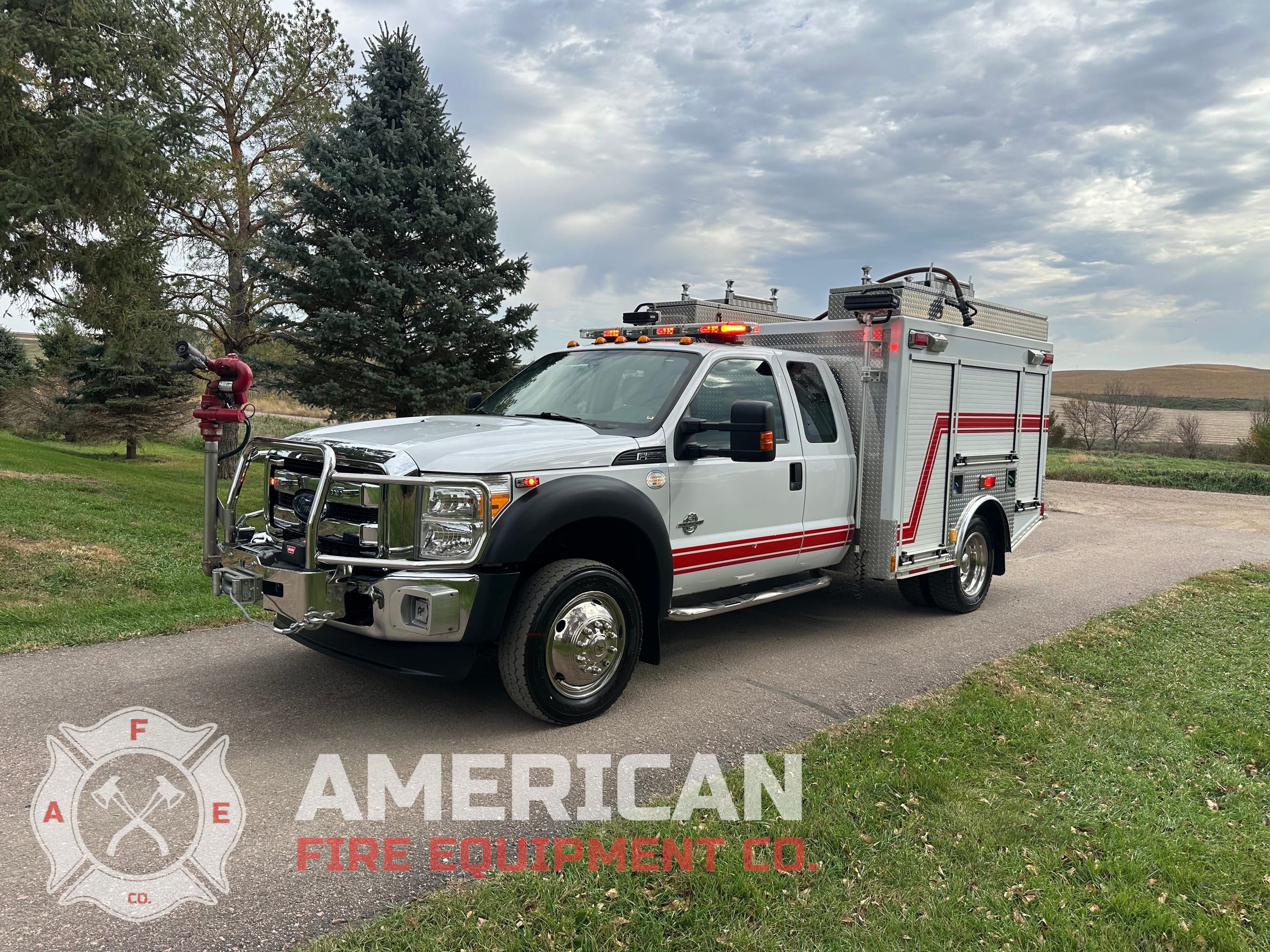 Used 2013 F550 4x4 Quick Attack Brush Truck for sale