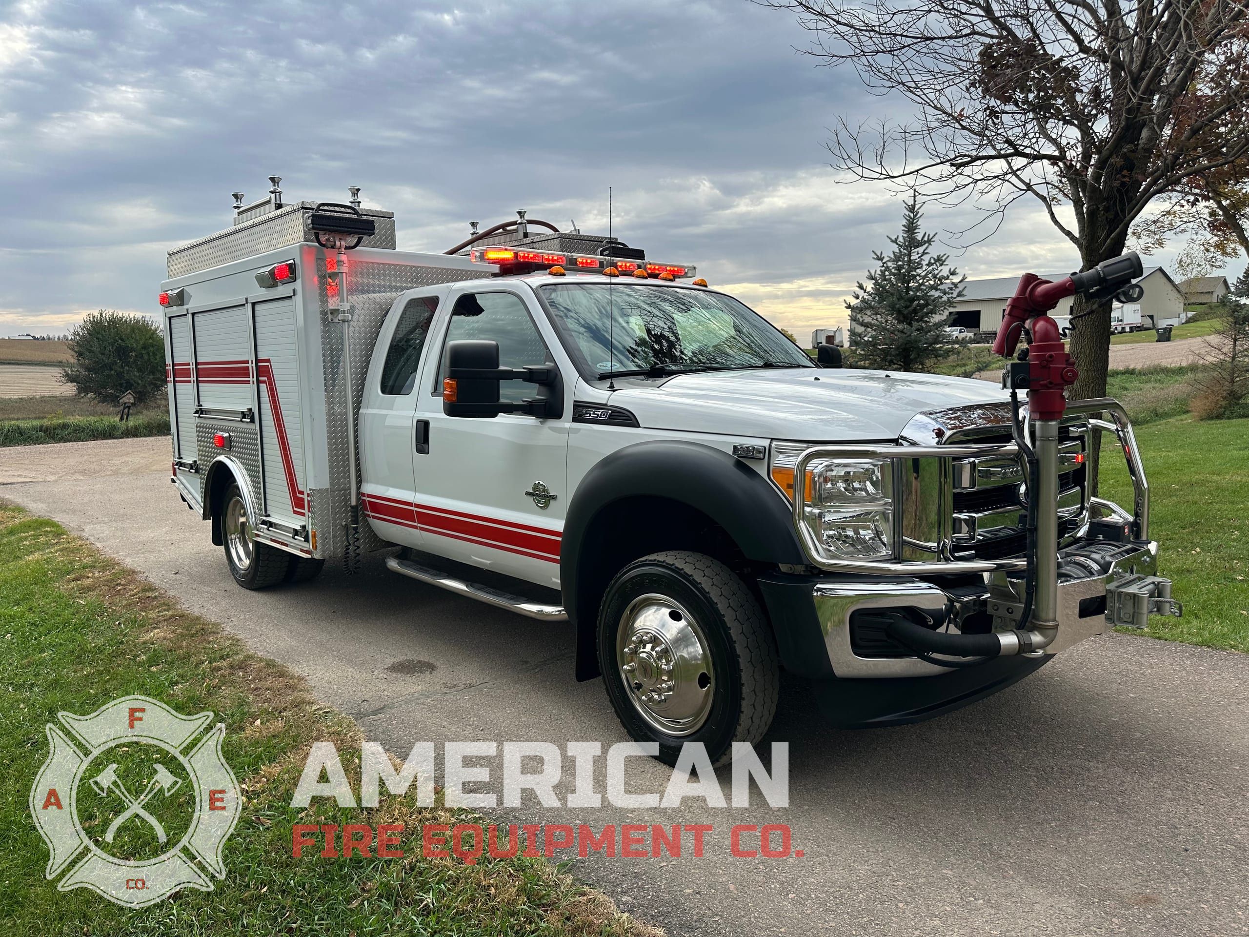 Used 2013 F550 4x4 Quick Attack Brush Truck for sale — photo 7 of 20