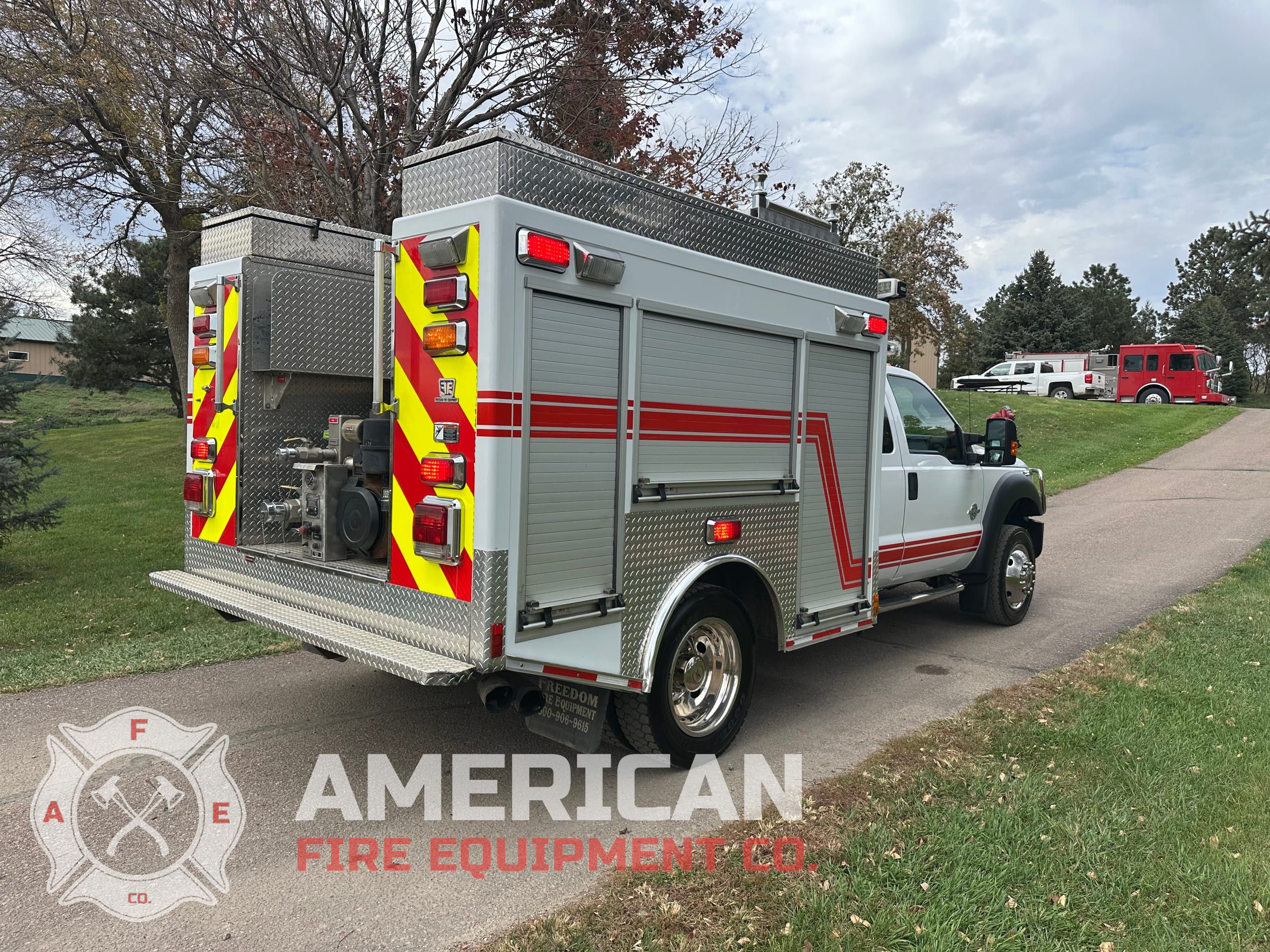 Used 2013 F550 4x4 Quick Attack Brush Truck for sale — photo 5 of 20